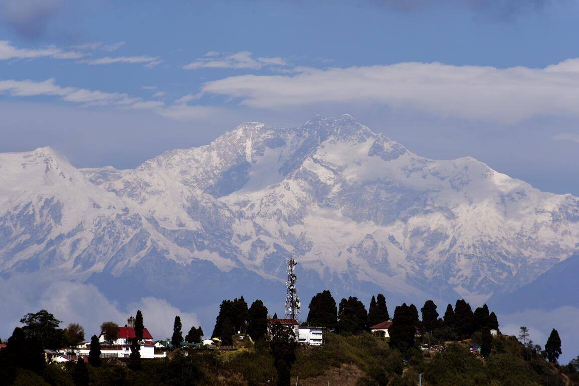 Himalaya Wieder Sichtbar
